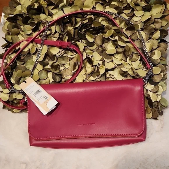 NWT Rebecca Minkoff Pink Leather Purse​​​​​​​​ - Picture 3 of 9